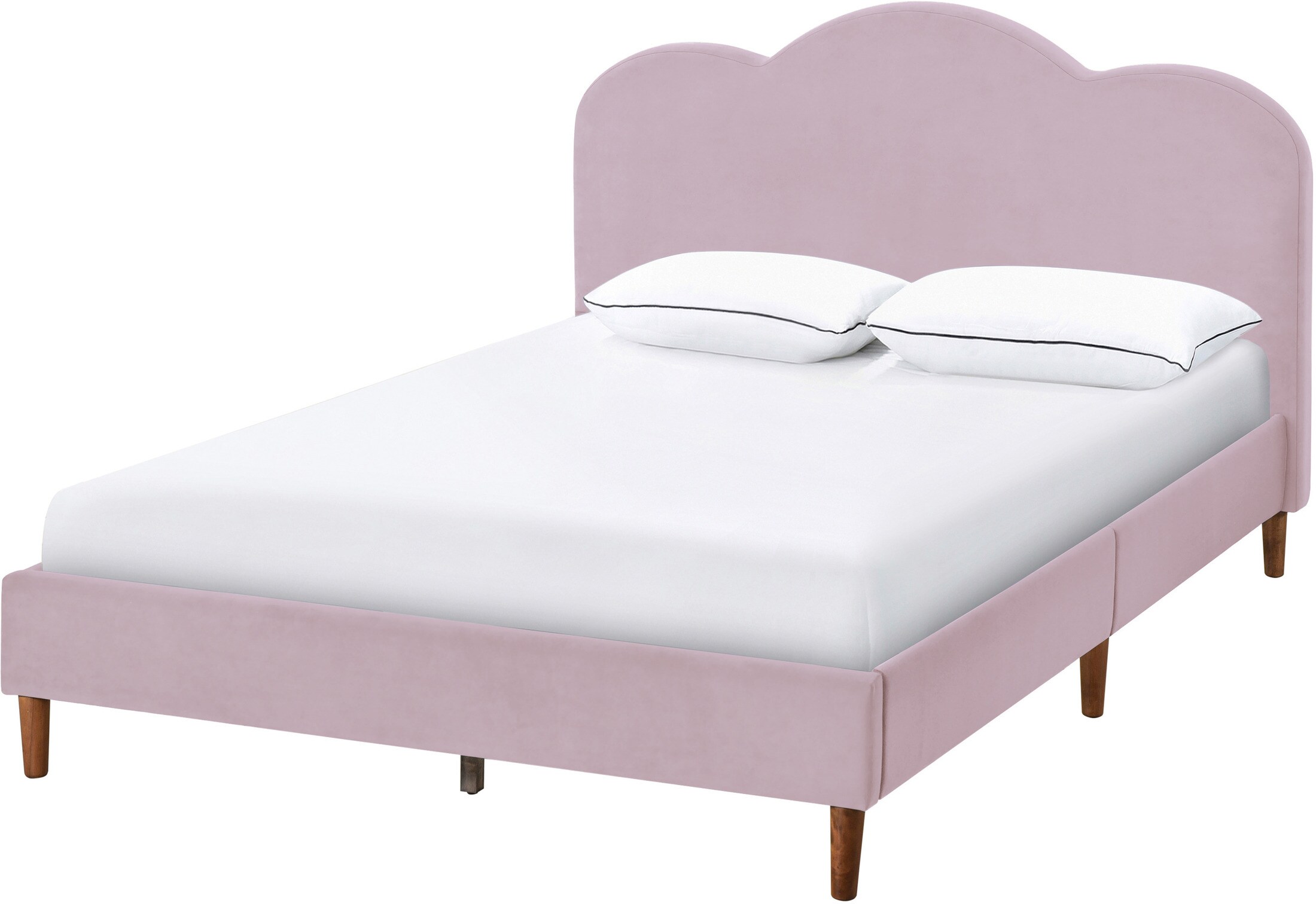 Taylor Queen Platform Bed Rose Value City Furniture