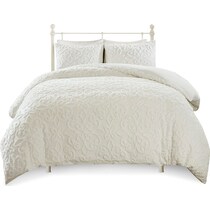 taylor white king california king bedding set   