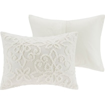 taylor white king california king bedding set   