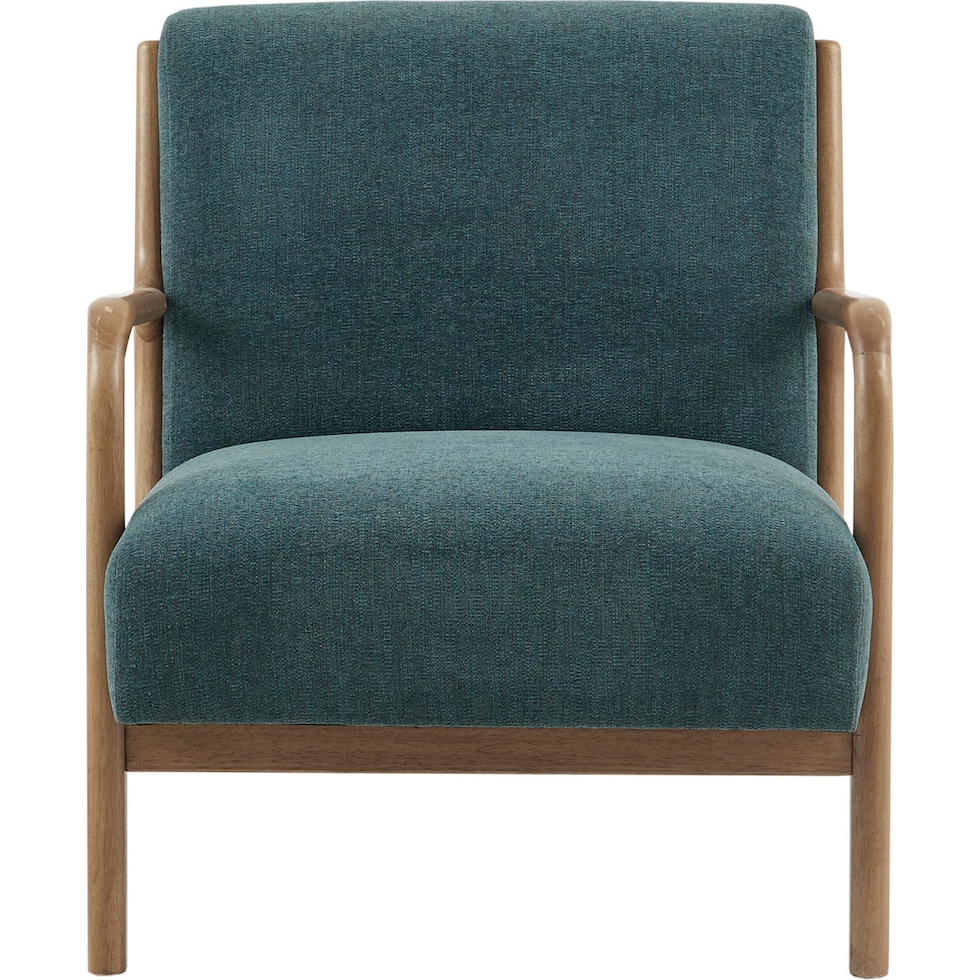 teal accent chair   