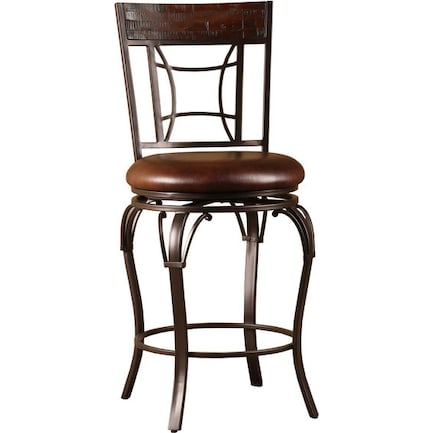 Tecton Swivel Counter-Height Stool