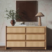 teddie light brown dresser   