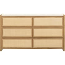teddie light brown dresser   