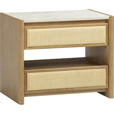 Teddie 2-Drawer Nightstand