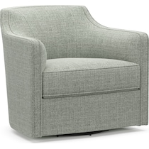 tegan blue swivel chair   