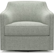 tegan blue swivel chair   