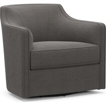 tegan gray accent chair   