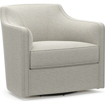 tegan gray swivel chair   