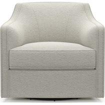 tegan gray swivel chair   