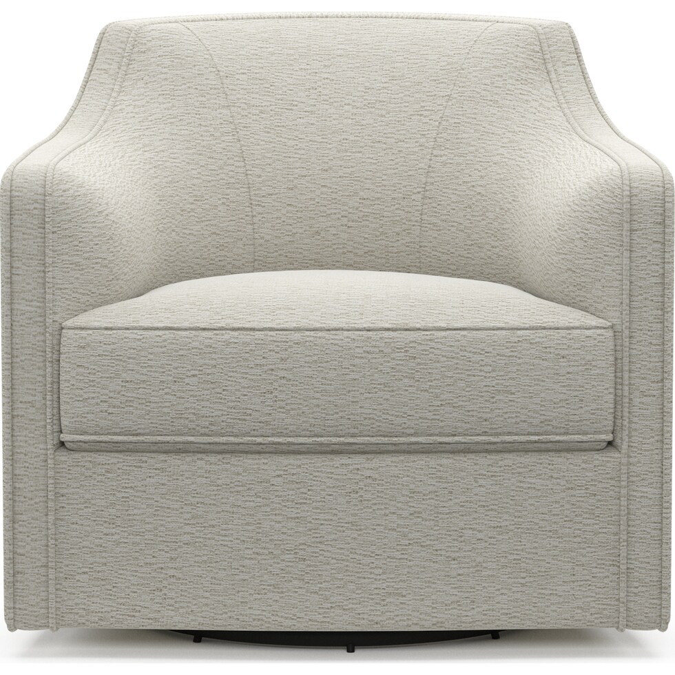 tegan gray swivel chair   