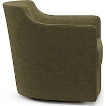 tegan green accent chair   