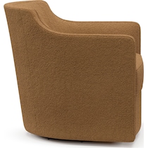 tegan light brown accent chair   