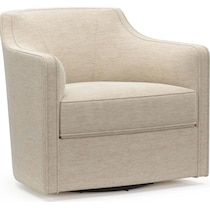 tegan neutral swivel chair   