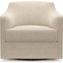 tegan neutral swivel chair   