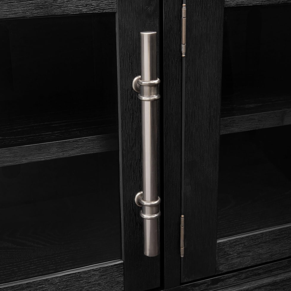 telluride dark brown entertainment wall unit   