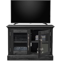 telluride dark brown tv stand   