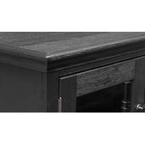 telluride dark brown tv stand   