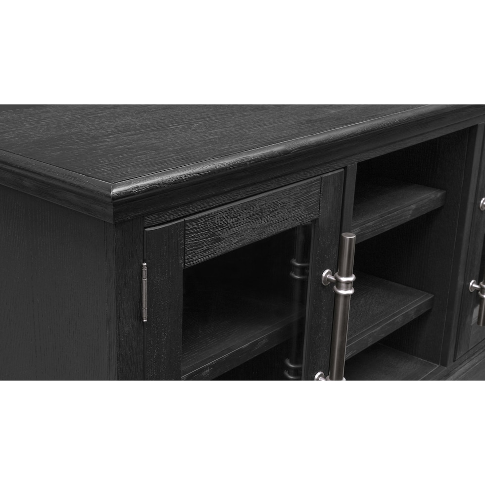 telluride dark brown tv stand   