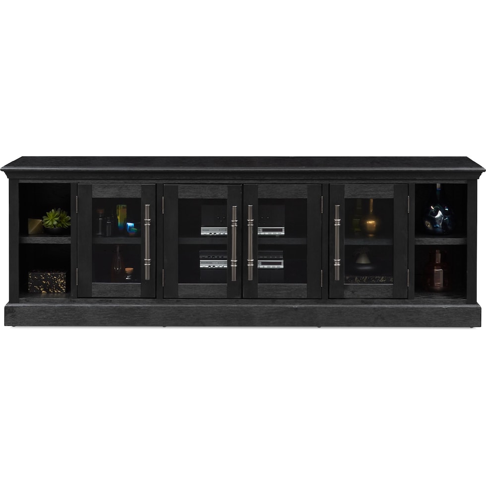 telluride dark brown tv stand   
