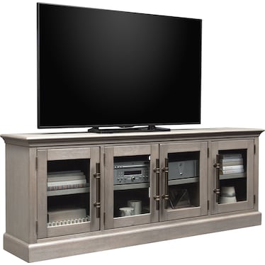 Telluride 85" TV Stand - Parchment