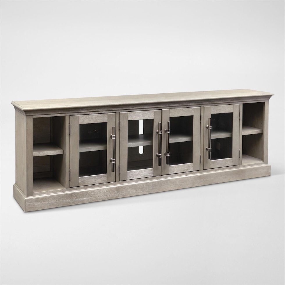 telluride light brown tv stand   