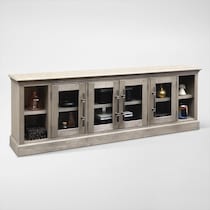 telluride light brown tv stand   