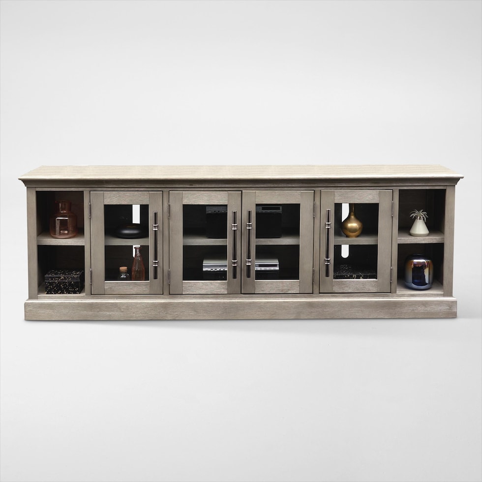 telluride light brown tv stand   