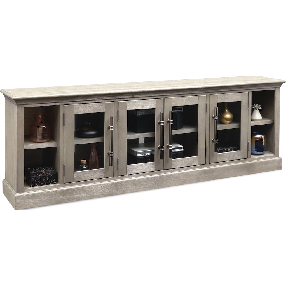 telluride light brown tv stand   