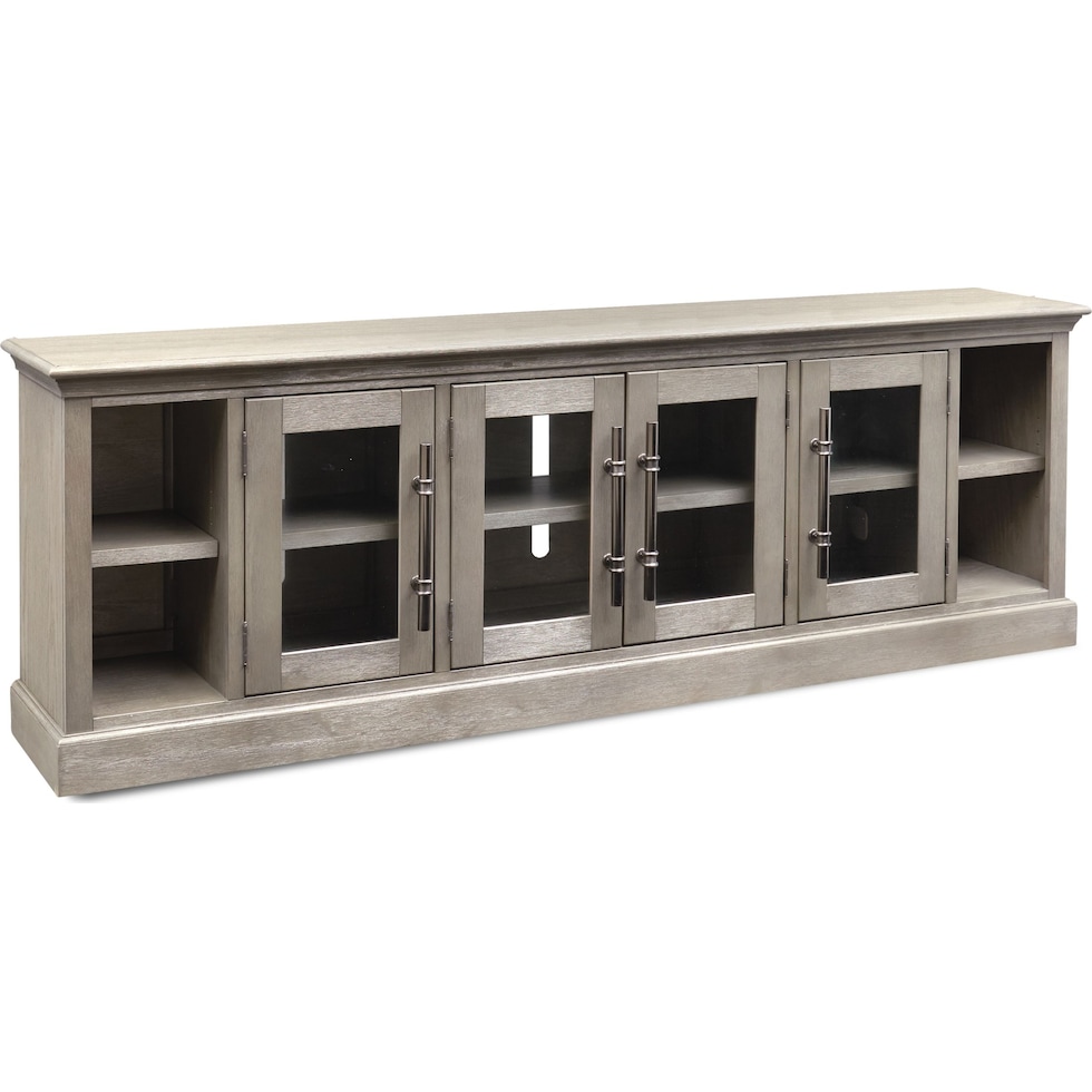 telluride light brown tv stand   