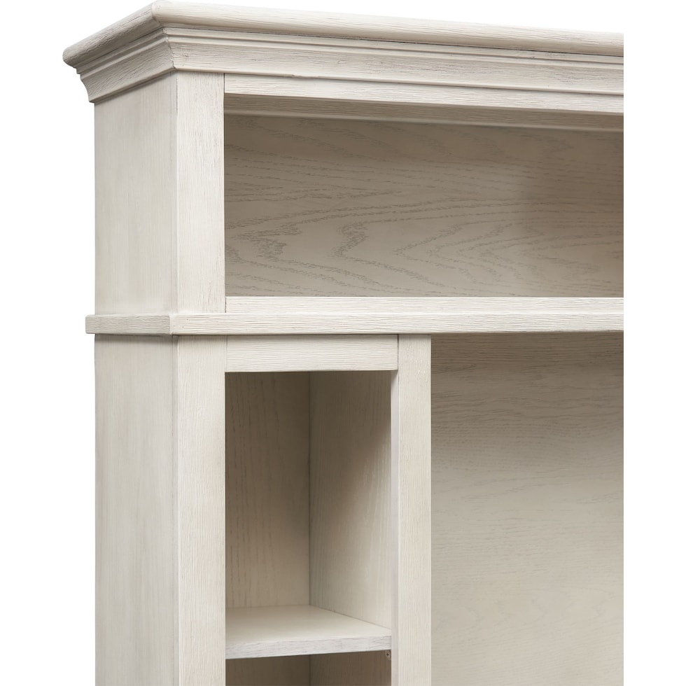 telluride white entertainment wall unit   