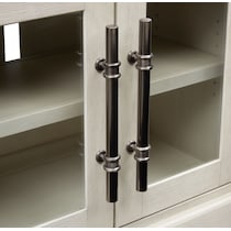 telluride white entertainment wall unit   