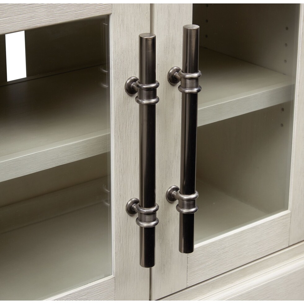 telluride white entertainment wall unit   