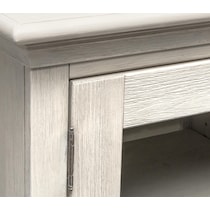 telluride white tv stand   