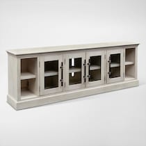 telluride white tv stand   