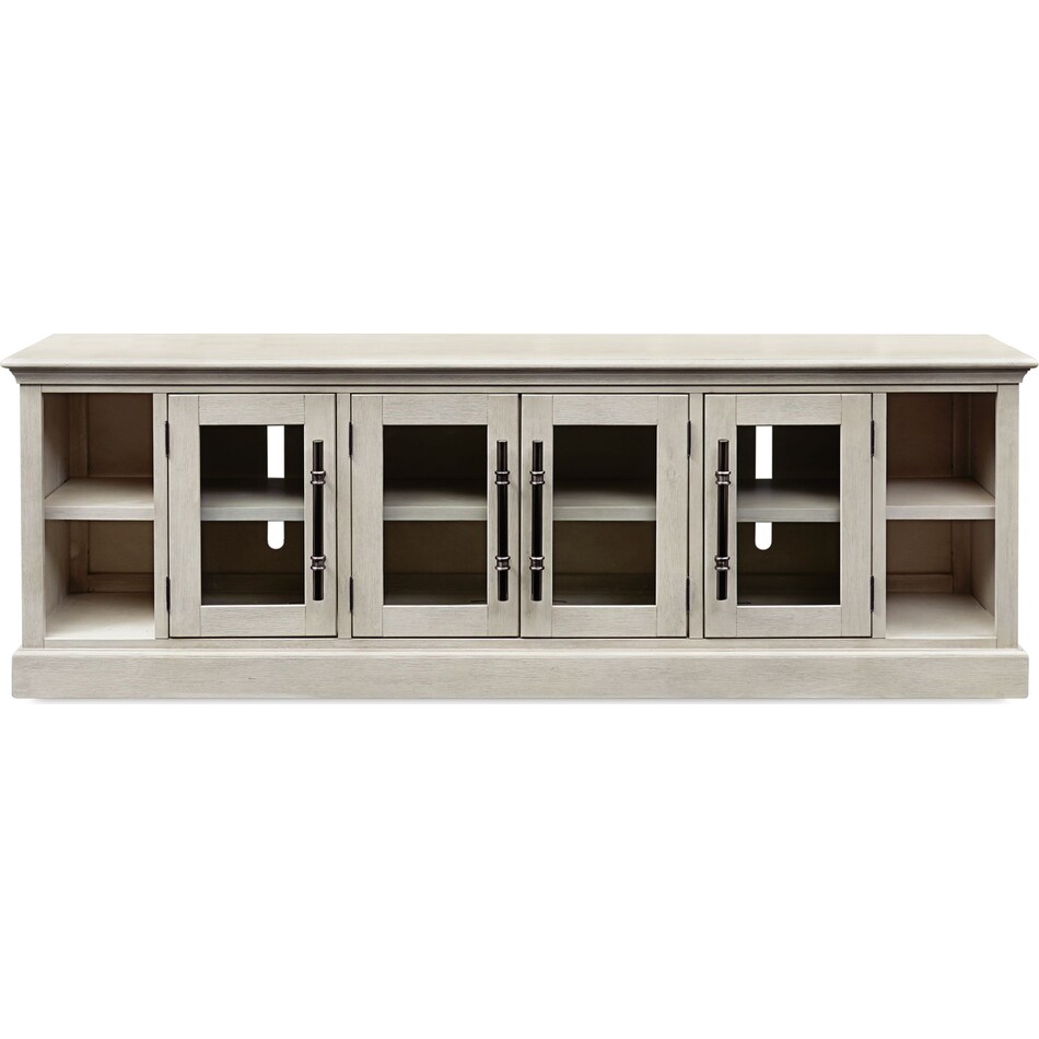 telluride white tv stand   