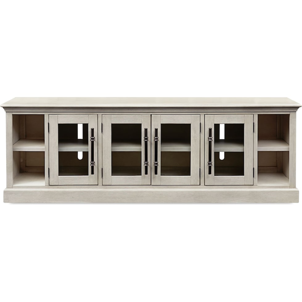 telluride white tv stand   