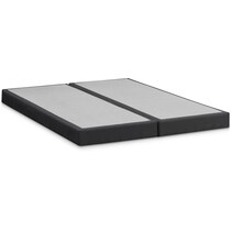 tempur boxspring white california king split box spring   