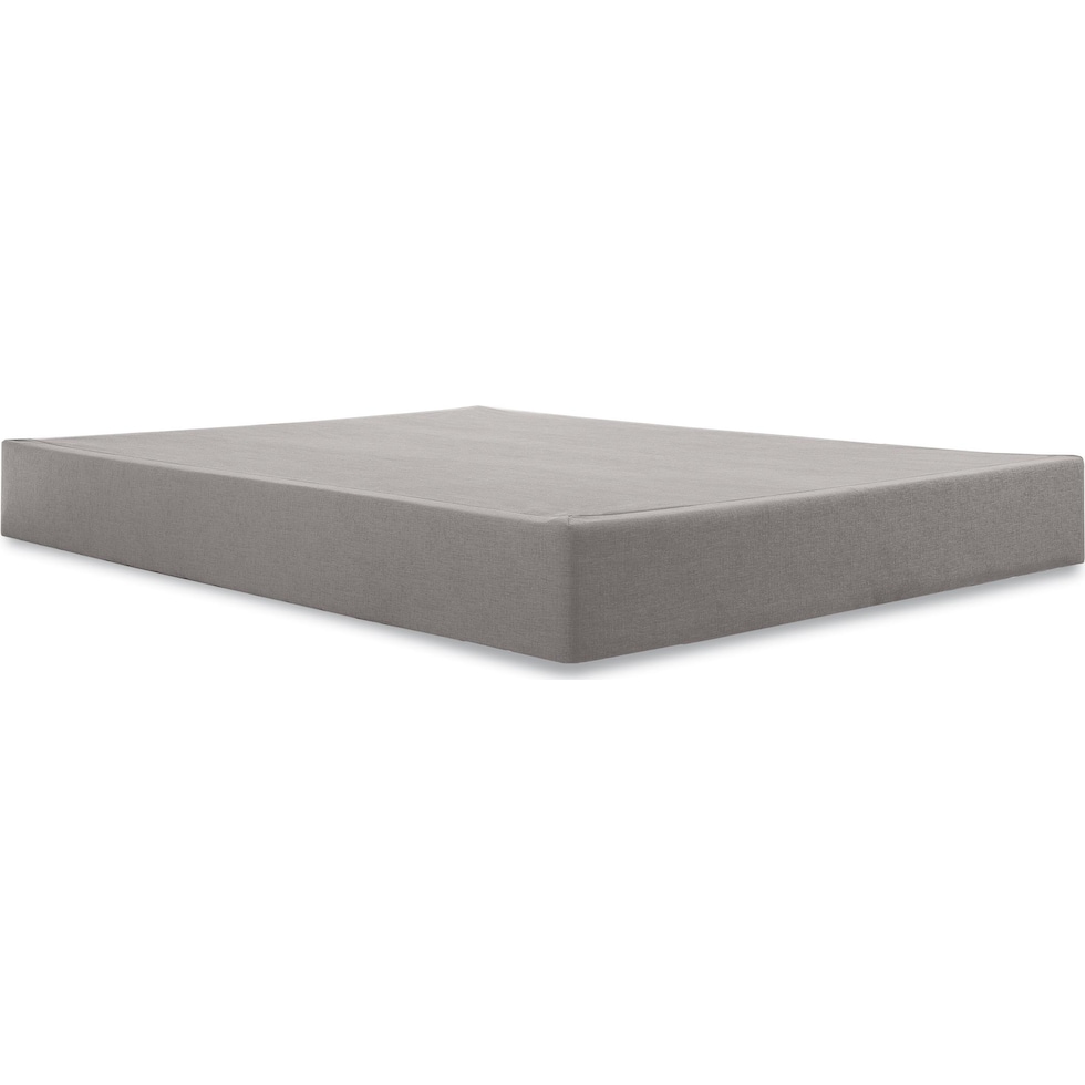 tempur boxspring white full box spring   