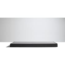 tempur boxspring white full low profile box spring   