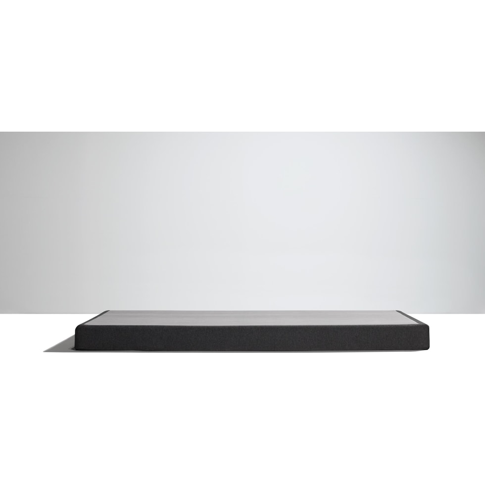 tempur boxspring white full low profile box spring   