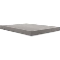 tempur boxspring white full low profile box spring   