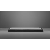 tempur boxspring white full low profile box spring   