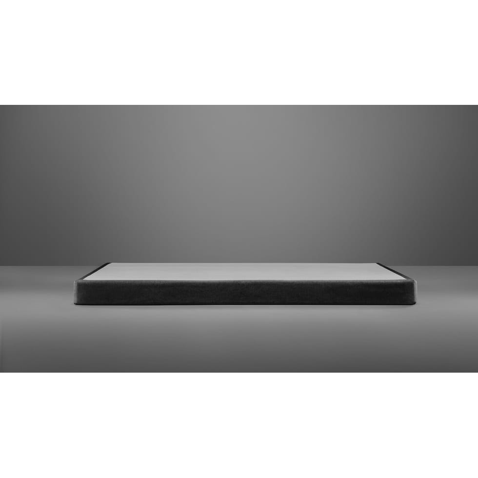 tempur boxspring white full low profile box spring   