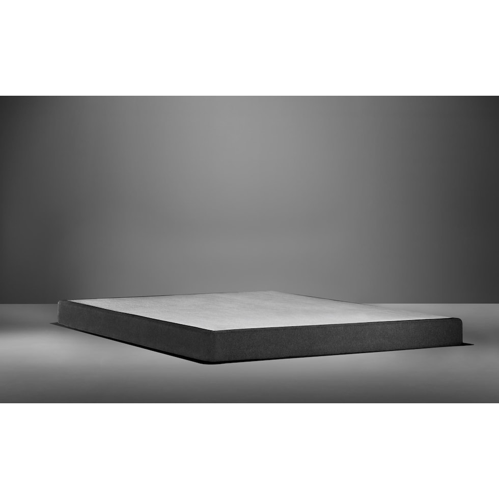 tempur boxspring white full low profile box spring   