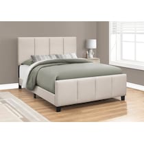 tennie neutral queen bed   