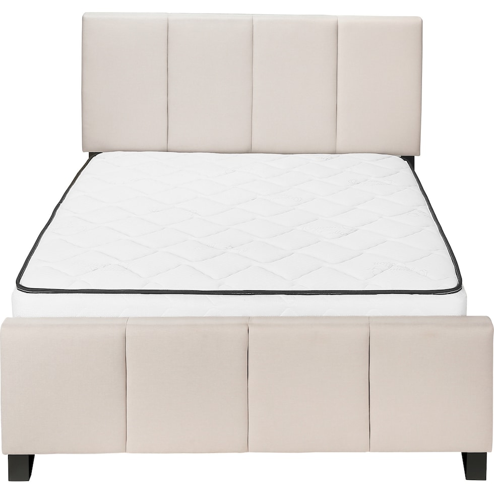 tennie neutral queen bed   