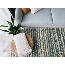 terra blue rug   