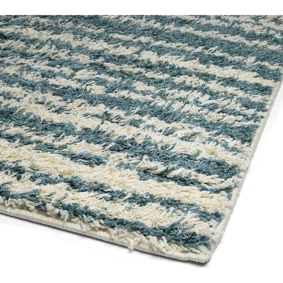 terra blue rug   