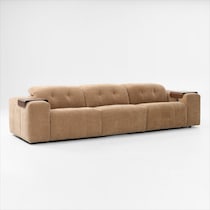 terrace dark brown sofa   