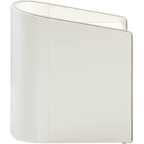 terran white nightstand   